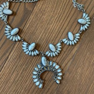 White Marble Necklace